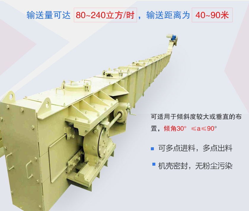 具有密封性好、能多點加料、卸料、工藝布置靈活、使用壽命長（zhǎng）等特點