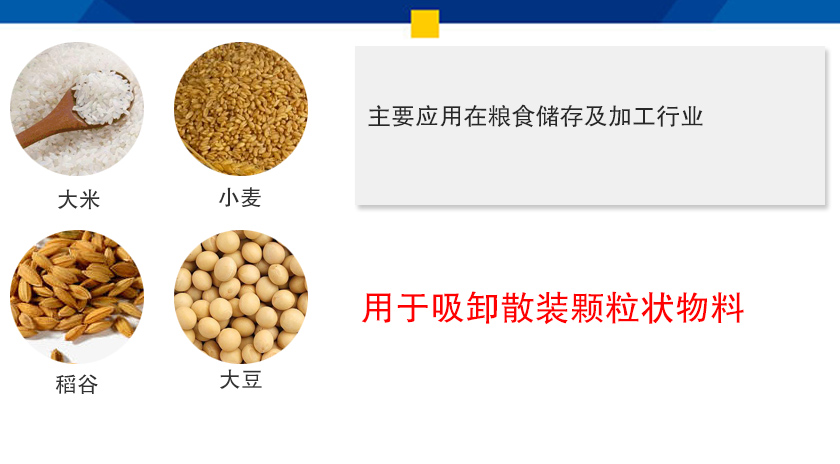 糧食吸糧機應用